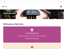Tablet Screenshot of hotlicks.net